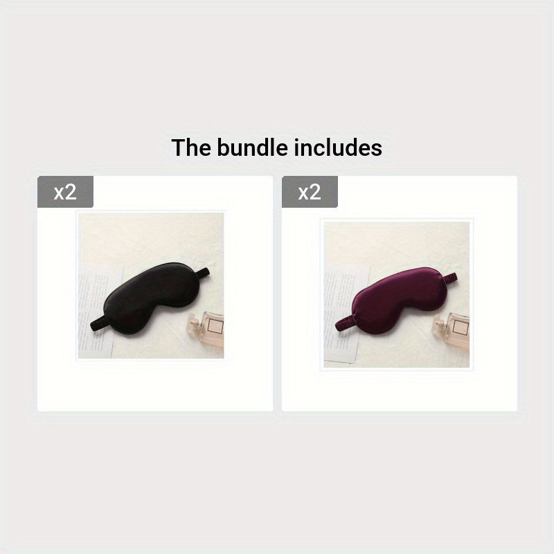 2-in-1 Silk Sleep Mask for Naps and Relaxation