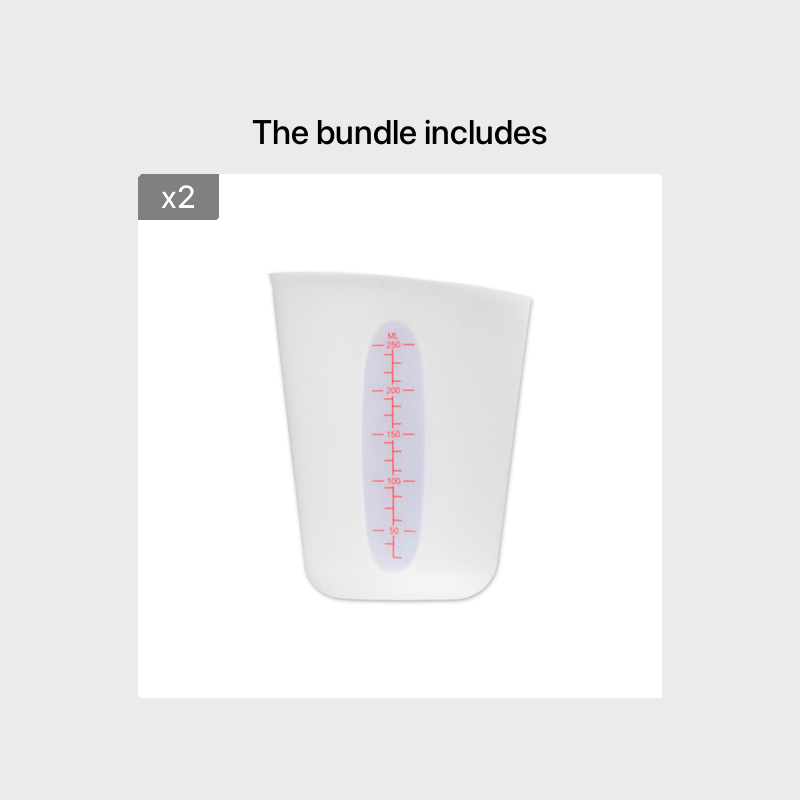 Single Measuring Cup Silicone With Scale Measuring Cylinder - Temu