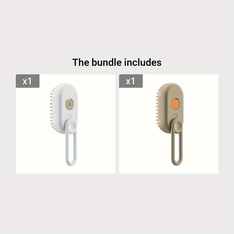 pet grooming brush cat steam comb spray 84 soft massage - Temu