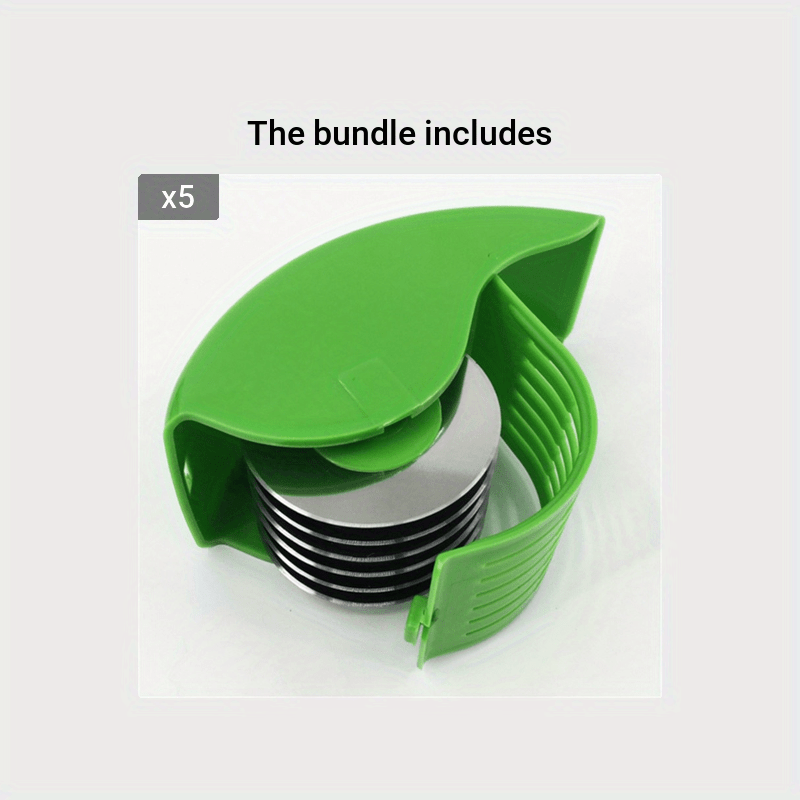 Herb Roller Mincer Manual Hand Scallion Chive Mint Cutter with 6