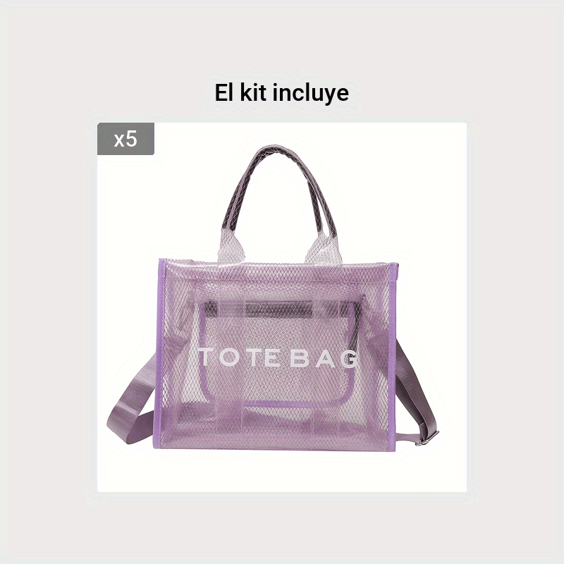 Nuevo Bolso Transparente Del Mensajero Del Totalizador Transparente Claro  Del Embrague Del Pvc De Las Mujeres Debe Bolsos El Bolso Satchel De La