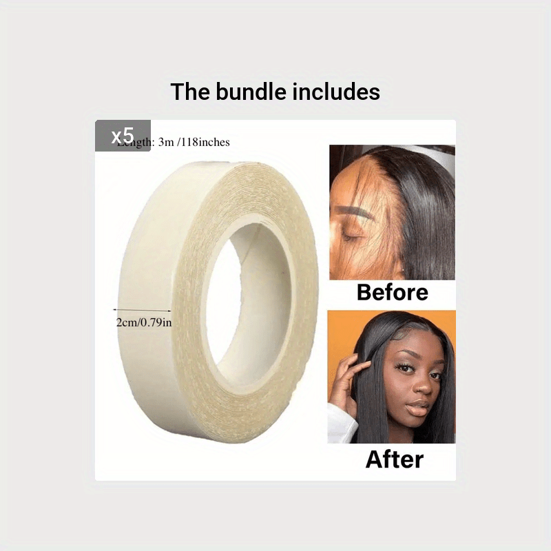Ultra Hold Double Sided Self Adhesive Tape Lace Front Wig Glue Tape 3 Yards  For Toupees And Wigs From Cn900986868, $11.06