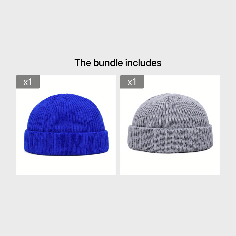 Unisex Warm Ribbed Fisherman Beanies For Winter Assorted Colors Available, Shop Now For Limited-time Deals
