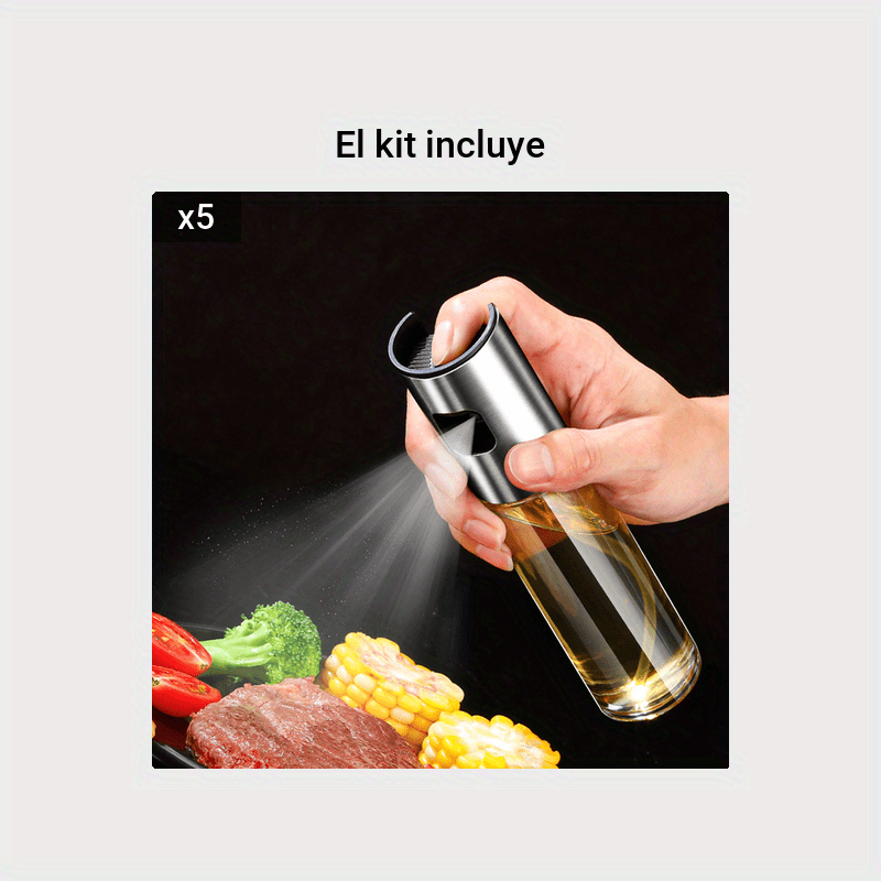 1pc Botella Spray Aceite Pulverizador Aceite Vidrio - Temu Chile