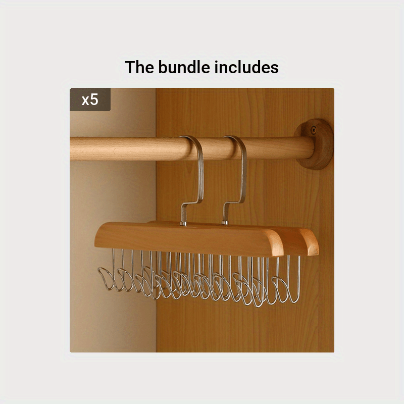 Wooden Hanging Clothes Drying Rack Hanging Belt Clothes Rack - Temu