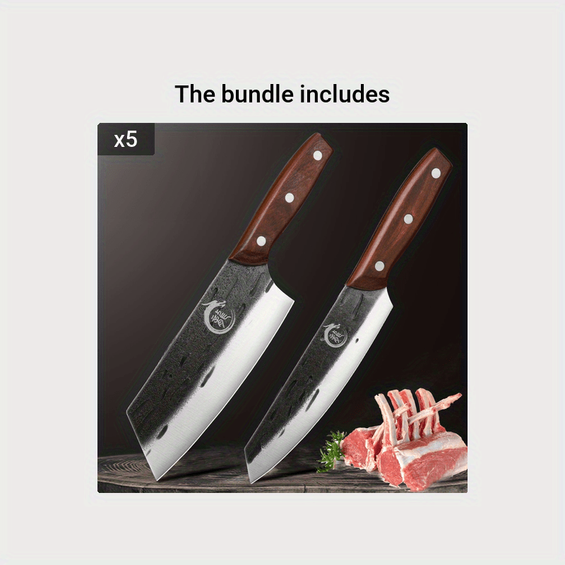 Longquan Forged Kitchen Knife Handmade Cutting Tool Kitchen - Temu