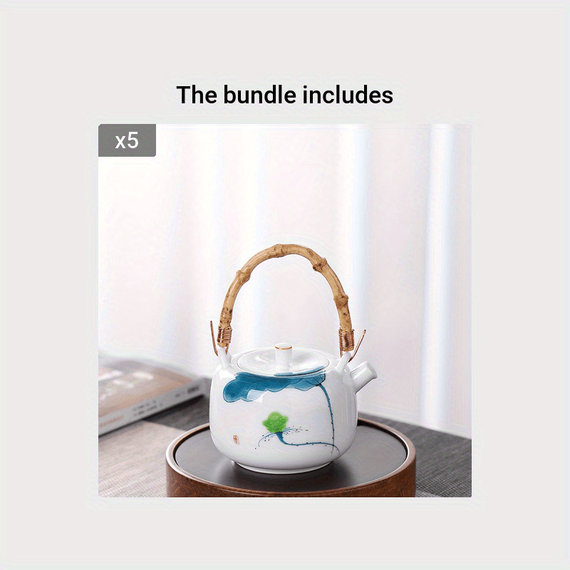 White Porcelain Mini Teapot