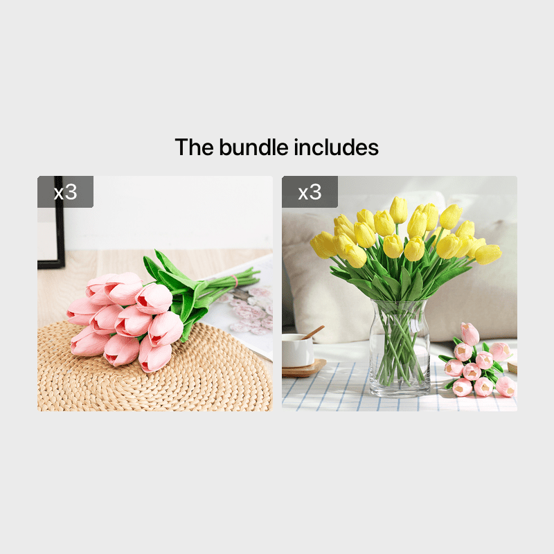 1pc Tulip Artificial Flower Bunga Artificial Flowers Artificial