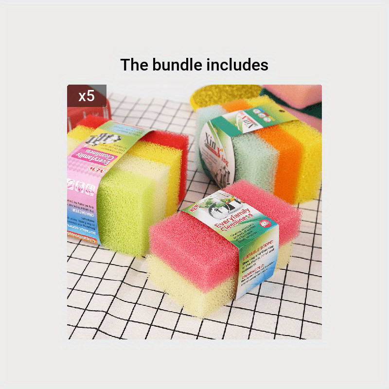 Double sided Wear resistant Kitchen Cleaning Sponges Perfect - Temu