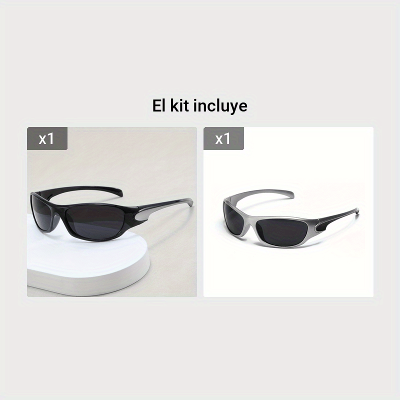 Gafas de sol deportivas para hombre, lentes de protección para