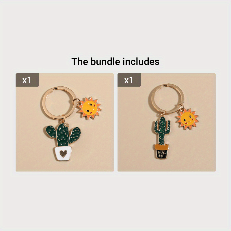 Cactus Boy Key Chain