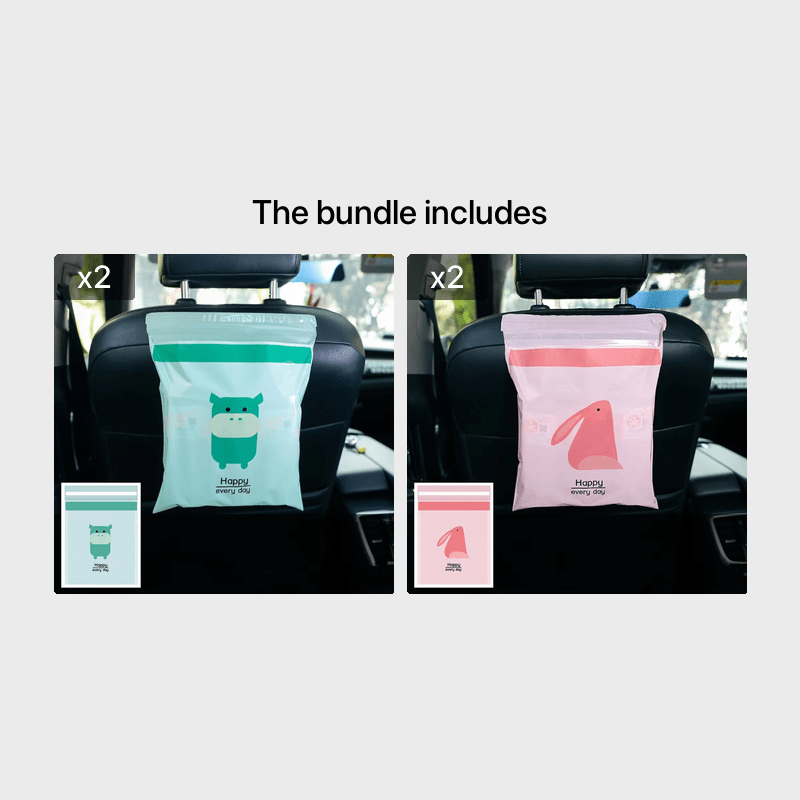 Disposable Car Trash Bags Portable Self adhesive Car Trash - Temu