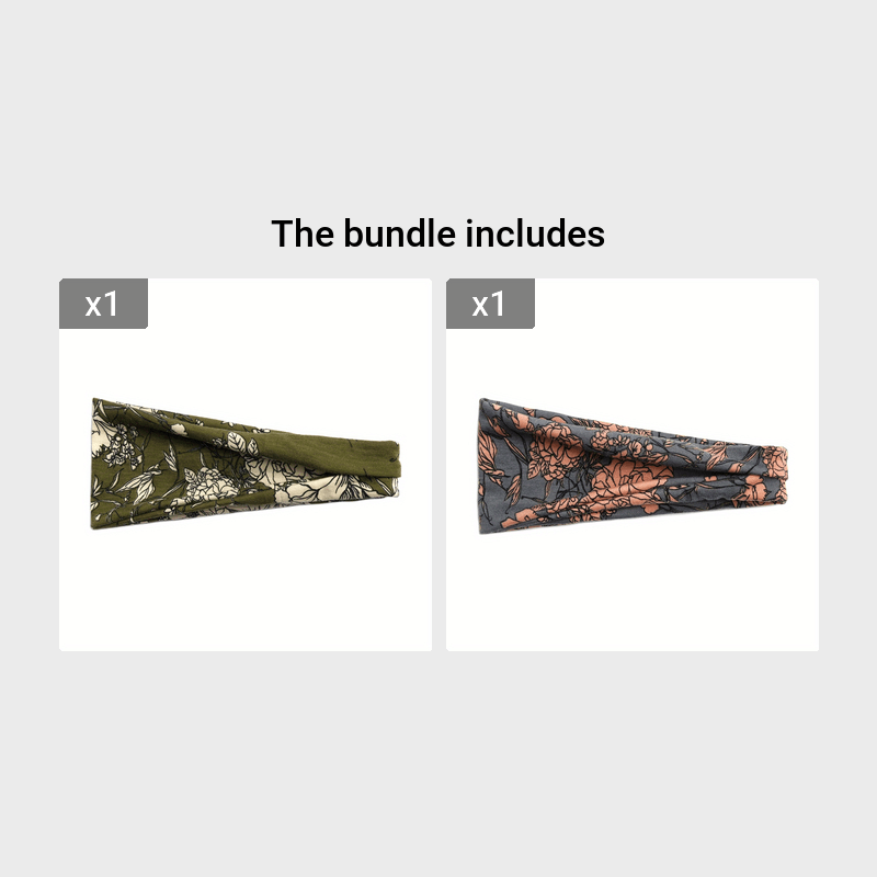 1pc Boho Style Bandana Large Noué Bandeau Sport Yoga Fitness - Temu Belgium