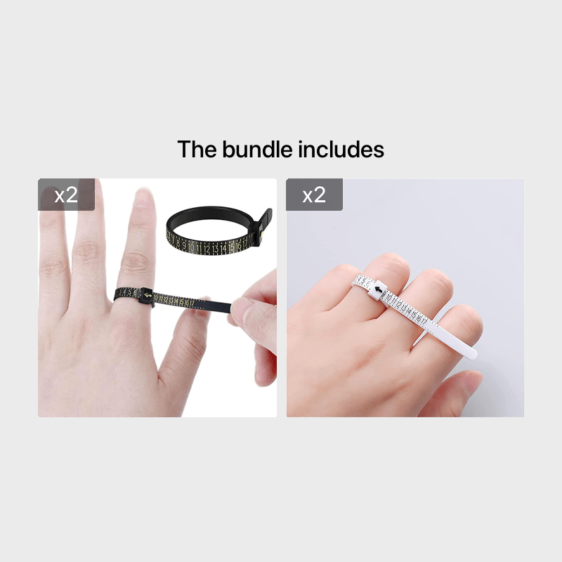 Ring Sizer Measure Finger Gauge Scale Measuring Tool US Size 1-17 Ring  Tester Wrist Size Tool Jewellery Tool Jewelry Making Tool - AliExpress