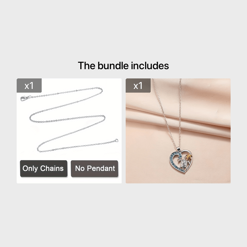 Sea Turtle Animal Necklace Men's & Women's Pendant