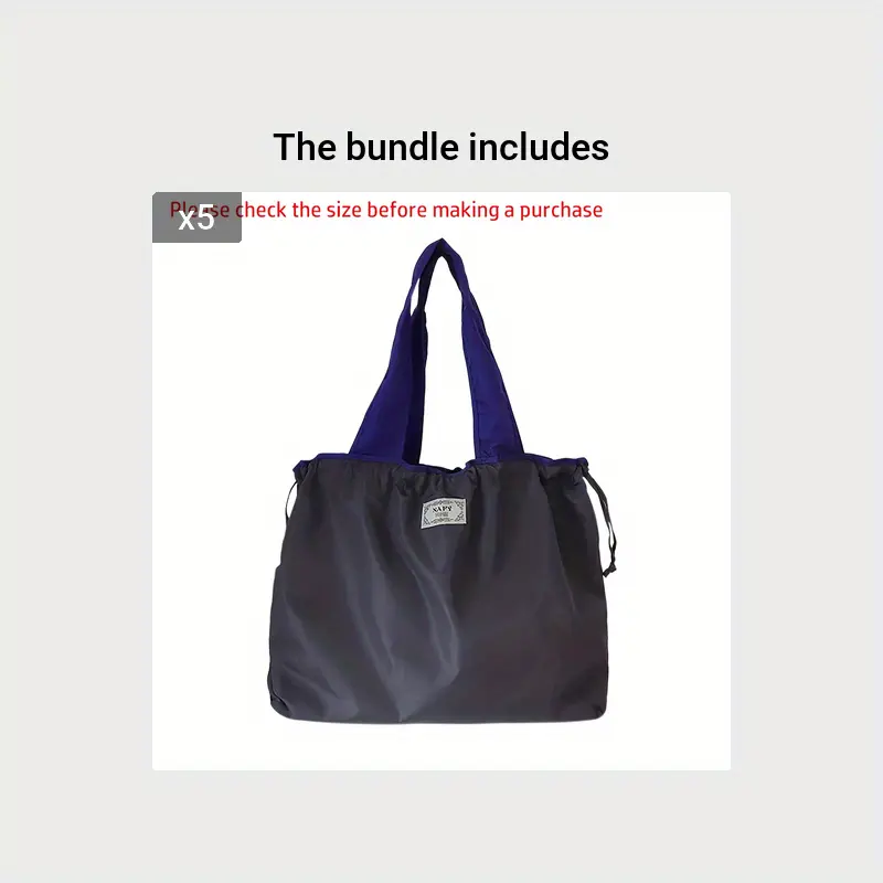 Borsa Pranzo Isolata Verde Con Borsa Posate - Pieghevole, Riutilizzabile - Foto 5