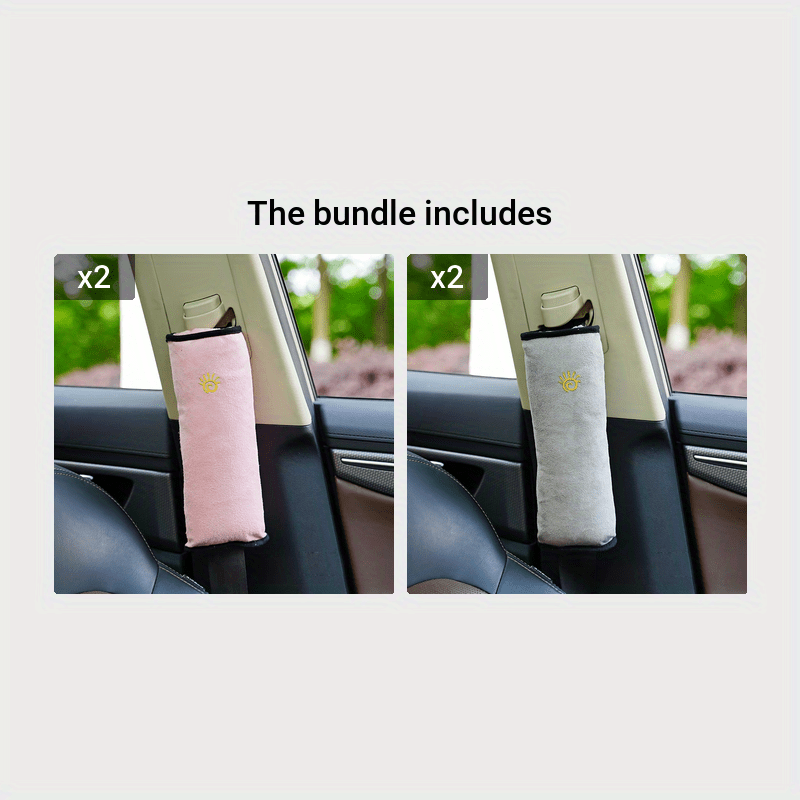 Baby Child Seat Belts Micro Suede Fabric Car Seat Belts Pillows Shoulder  Protectors Car Styling High Quality Car Pillow Protectors, High-quality &  Affordable