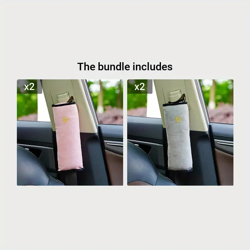 Baby And Child Seat Belts Micro Suede Fabric Car Seat Belts - Temu
