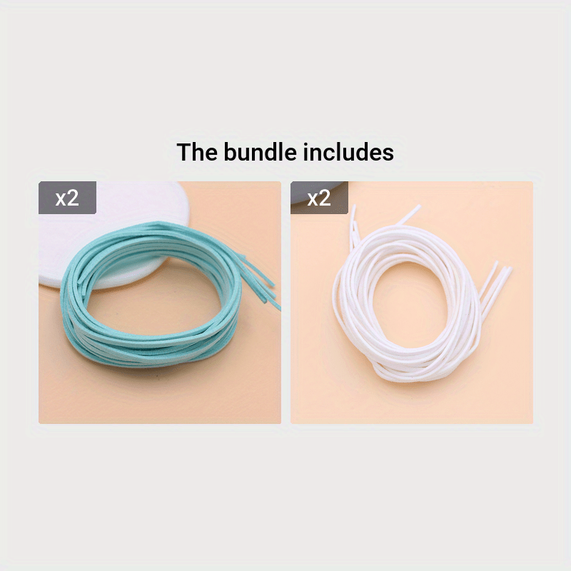 3 Pieces 3mm Wide Faux Leather Cord Flat Leather Rope Cord Faux Leather  String Flat Craft Velvet Leather Cord for Jewelry Bracelet Necklace Making
