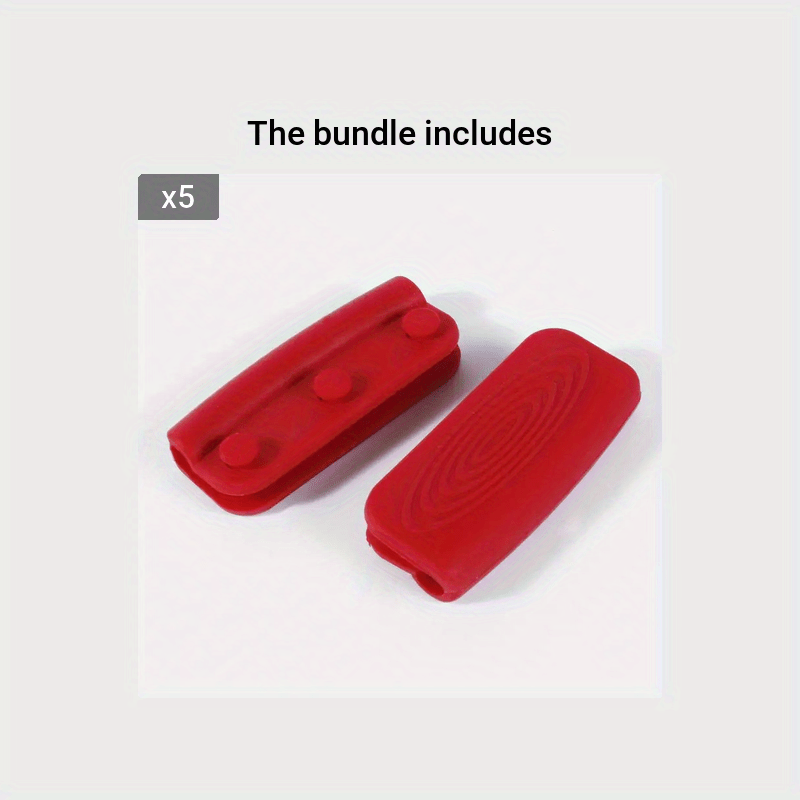 Silicone Pot Handle Holder and Assist Handle Holder (2 Pack