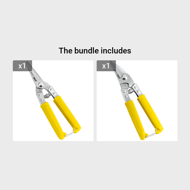 Professional Industrial Shears, Stainless Steel Scissors Tin Snips For Metal  Sheet & Pvc Pipe Cutting - Temu