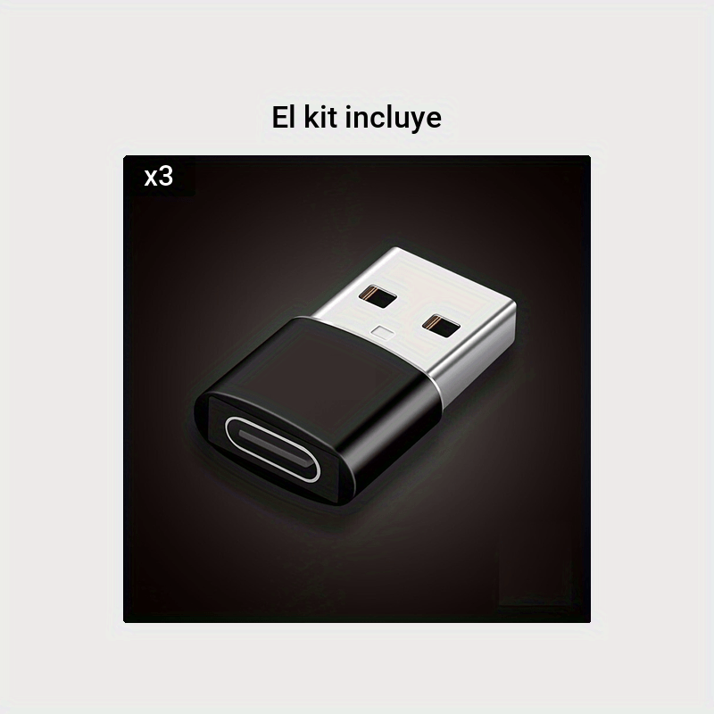  Elebase Adaptador USB a USB C, paquete de 4, convertidor de cargador  tipo C hembra a macho para Apple Watch Ultra iWatch 8 7, iPhone 15 14 13 12  Pro Max