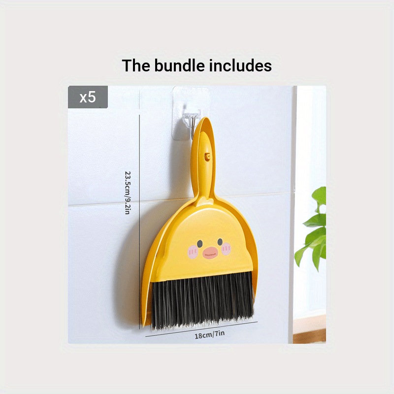 3pcs Children Broom Mop and Dustpan Combination Mini Broom Set Sweeping Toys  Clean Small Broom Cleaning Mop 