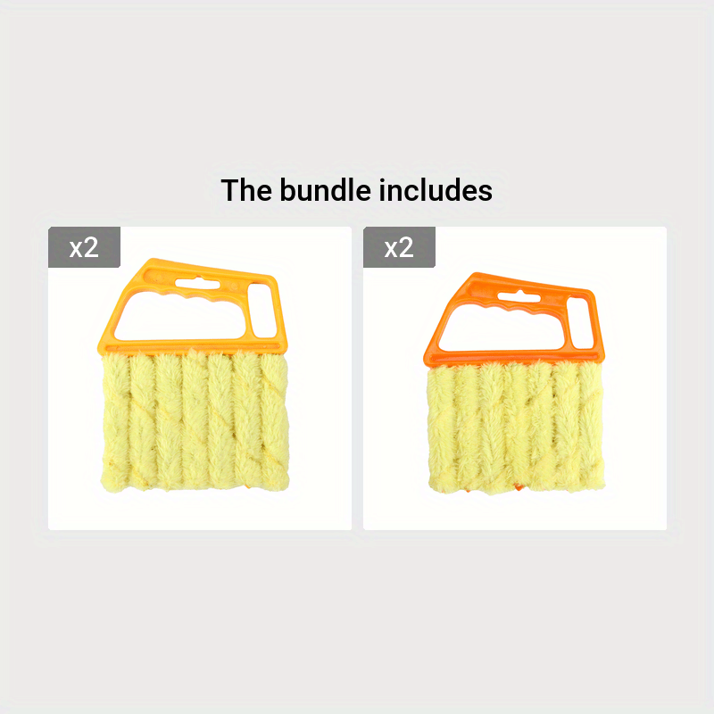 Washable 7-finger Blind Cleaner Duster Tool For Window Venetian