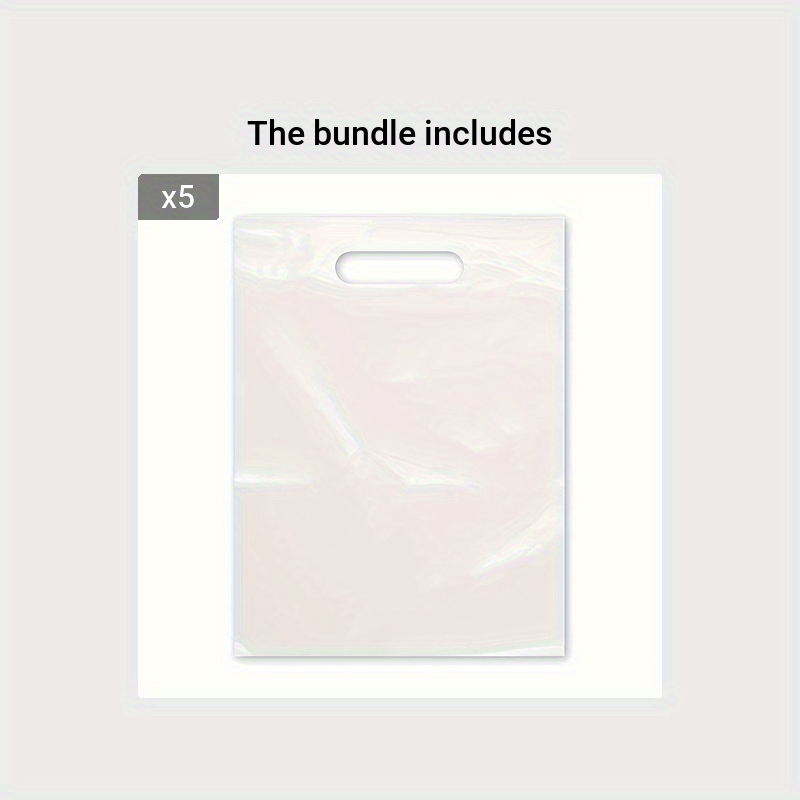 20pcs Plastic Bags Die Cut Handles 19 X 29 Merchandise Bags Retail