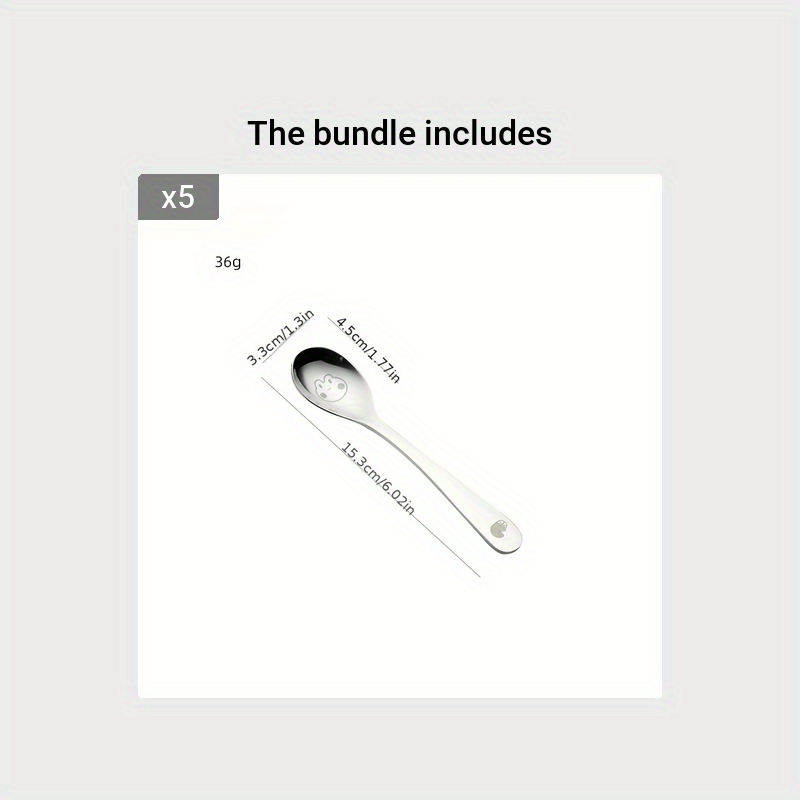 Food Grade 18/10 Stainless Steel Spoon, Children's Eating Spoon, Soup  Spoon, Meal Spoon, Long Handle Spoon, Household HY9195 for restaurant  kitchen