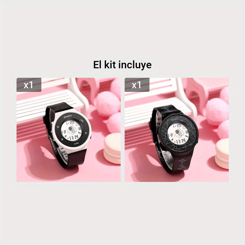 Reloj inteligente para mujer reloj LED con astronauta de la - Temu