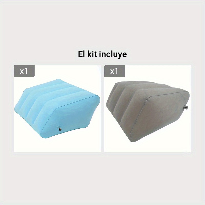 Almohada Elevación Piernas Almohadas Inflables Cuña Piernas - Temu