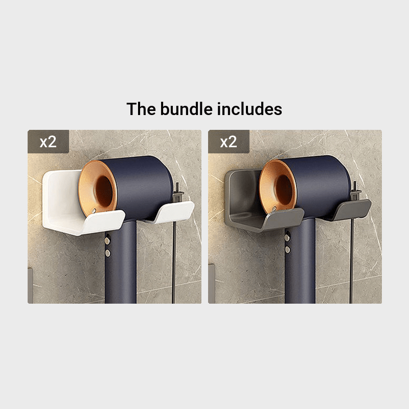 Blow dryer wall holder best sale