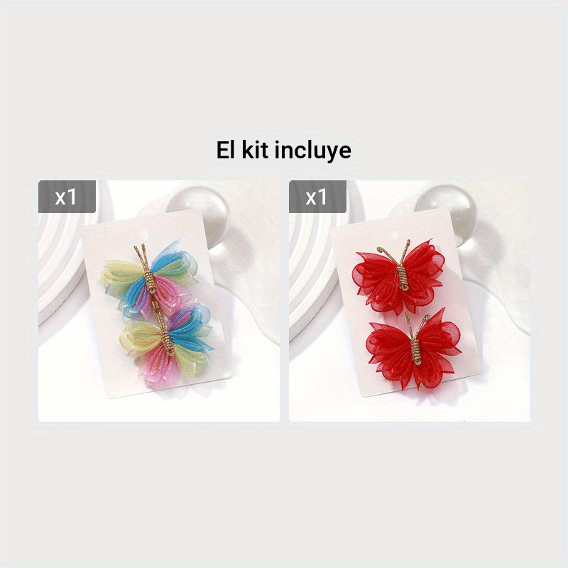 Pinzas Pelo Forma Mariposa, Bonitas Creativas Niñas Pequeñas, Accesorios  Decorativos Cabello Princesa - Moda Infantil - Temu