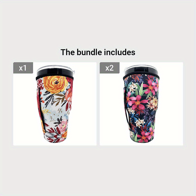 Neoprene Insulated Cup Sleeve Holder For 30oz Cold/hot - Temu