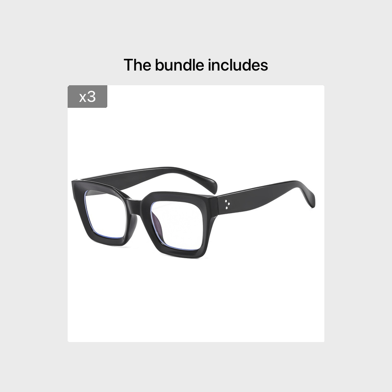 Light Blocking Glasses Square Frame for Women Men
