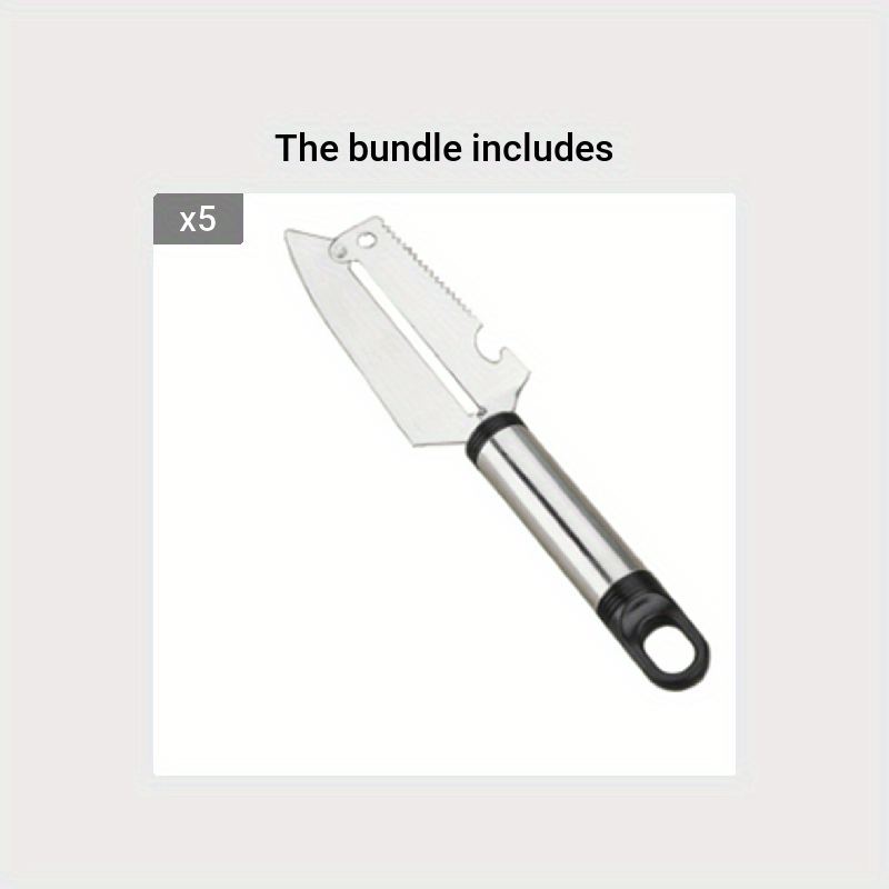 Multifunctional Stainless Steel Peeler With Wooden Handle - Perfect For  Fruits, Vegetables, And More - Easy To Use And Durable Kitchen Tool - Temu