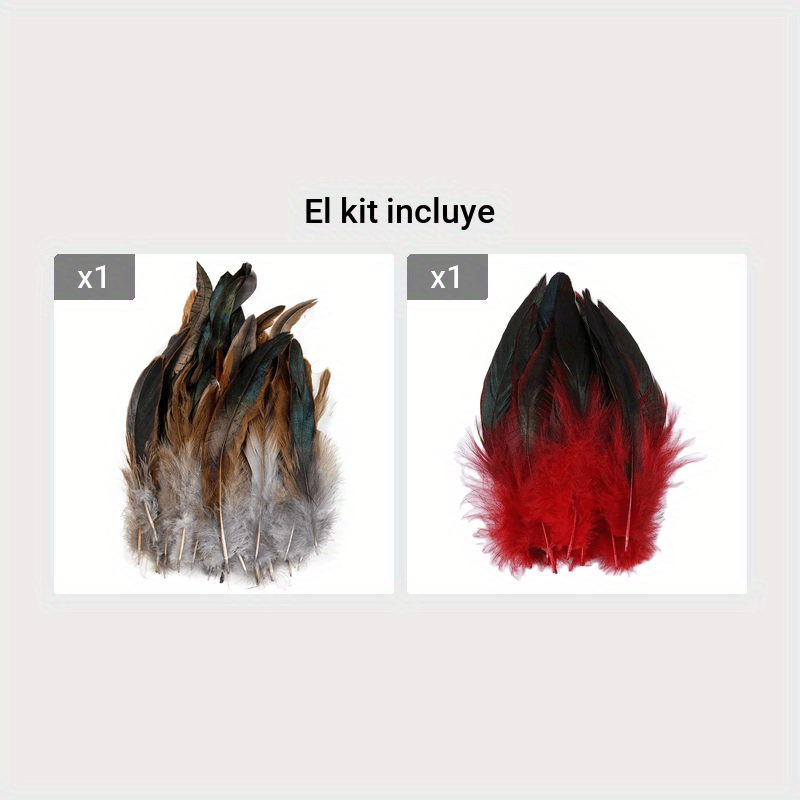  Plumas naturales – 20 piezas de plumas rojas variadas de ganso  de ganso plumas de faisán para hacer joyas de pavo real avestruz Plumas  Plumas – 5.9 – 7.9 in 6 – 8 pulgadas : Arte y Manualidades