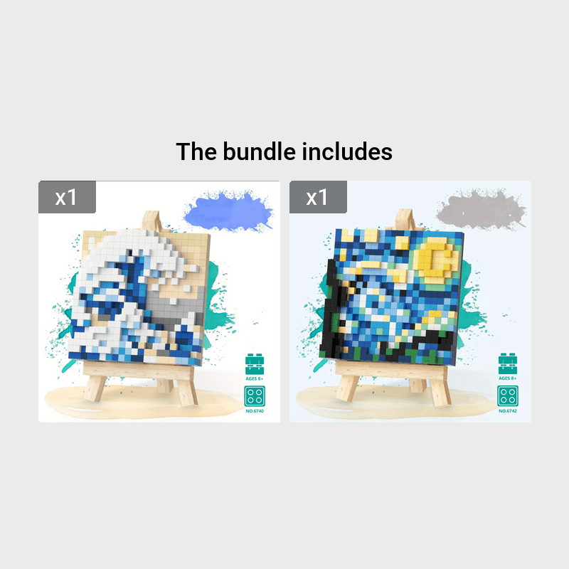 DIY Painting Building Blocks Toy for Kids