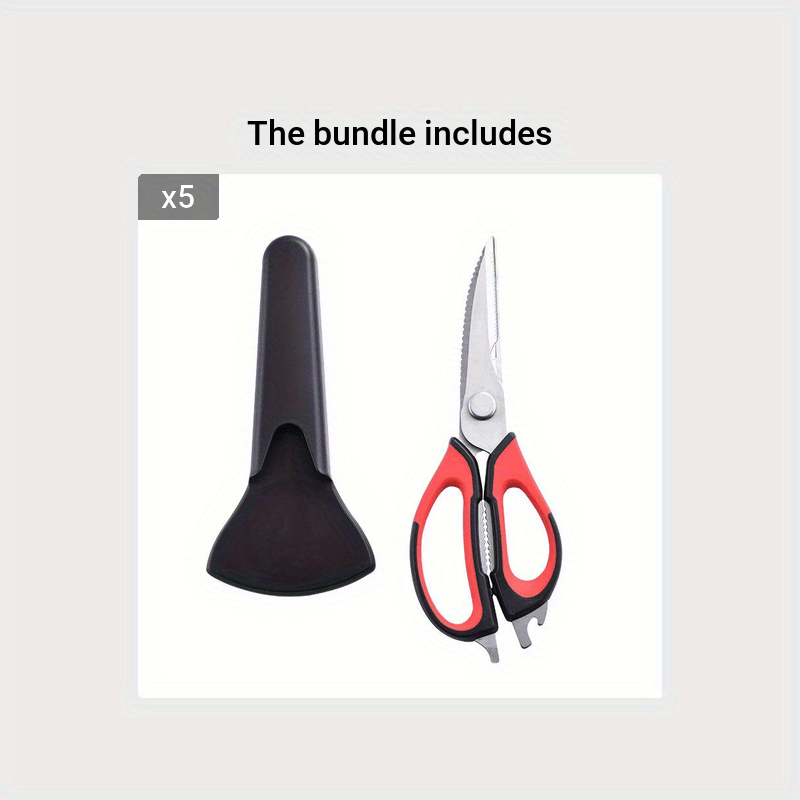 1pc Kitchen Poultry Shears, Multi-purpose Sharp Stainless Steel Kitchen  Scissors, Meat And Vegetable Grill Scissors, Chef Cooking Scissors for  restaur