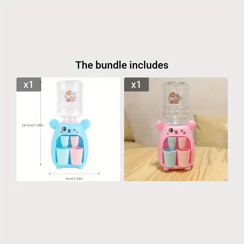 Mini Water Dispenser Toy Gift Cute Simulation Cartoon - Temu