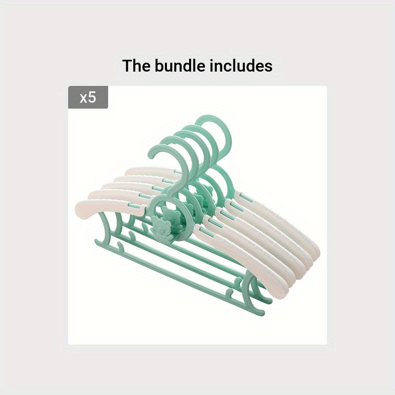 Non-slip Retractable Baby Closet Hangers For Newborn And Toddler Clothes -  Adjustable Coat Hanger For Girls And Boys - Temu