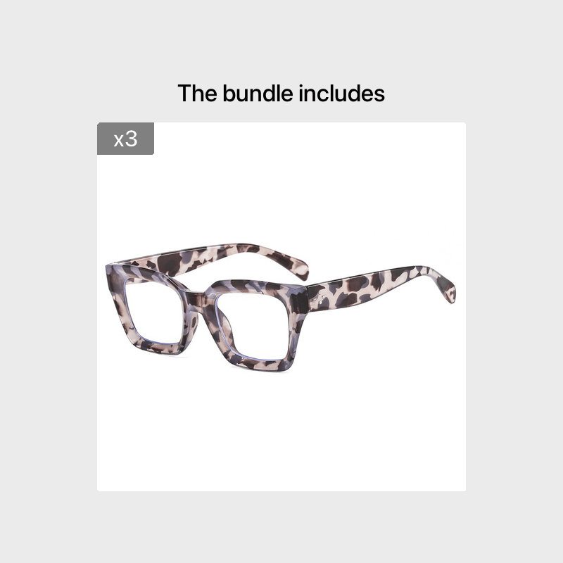 Light Blocking Glasses Square Frame for Women Men