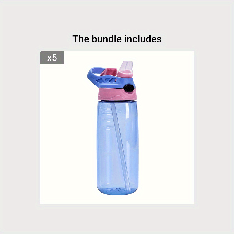 Wholesale Unicorn Straw Water Bottle Double-Layer Plastic Cup