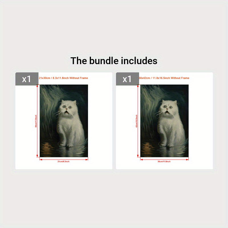 Scared Cat Posters for Sale