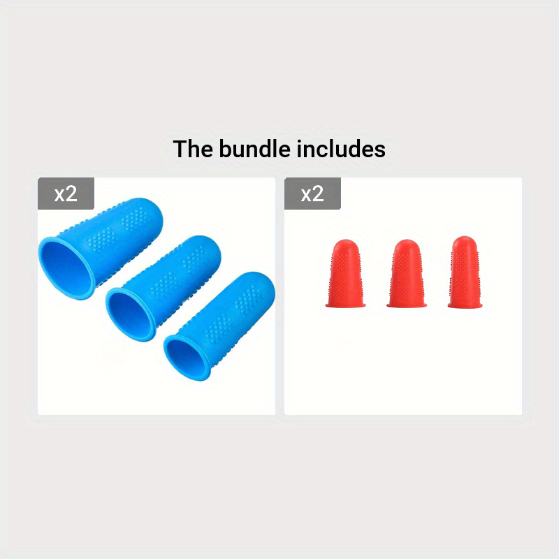 3pcs Silicone Finger Protectors, Finger Protectors, Finger Protectors For  Hot Glue, Silicone Thimble, Hot Glue Finger Protectors, Fingers Tip Pads  Grips For Money Counting Collating Writing Sorting Task Hot Glue And Sport