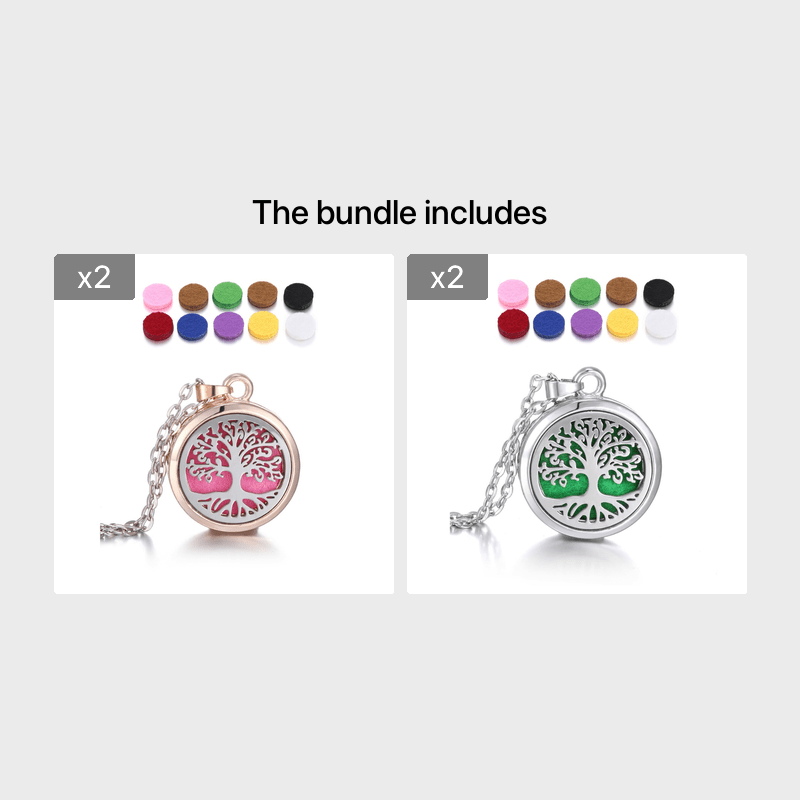 Essential Oil Cologne Diffuser Locket Necklace