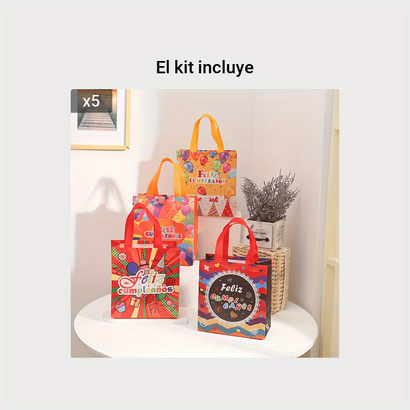 Bolsa De Compra Feliz Cumpleaños