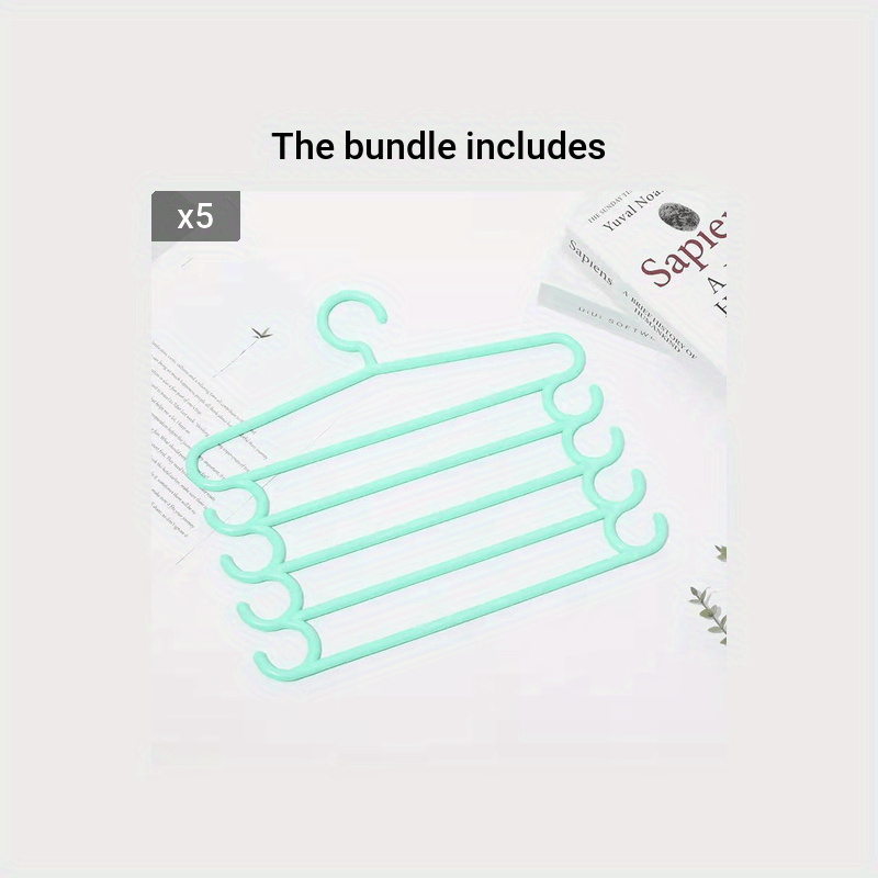 5-Layer Closet Storage Organizer for Pants, Towels, Scarves - Clothes Hangers