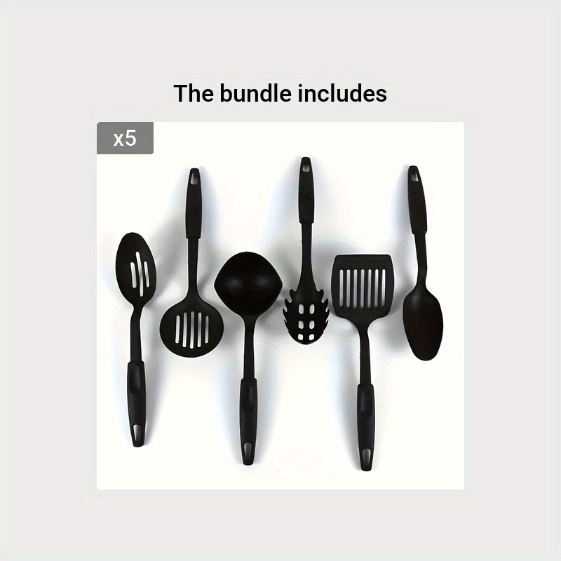 Cooking Utensil Set Kitchen Shovel Spoon Tool Plastic Nylon - Temu